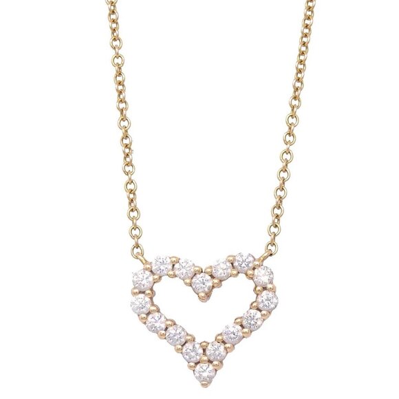 Tiffany & Co. Sentimental Heart Pendant Necklace - Picture 1 of 10